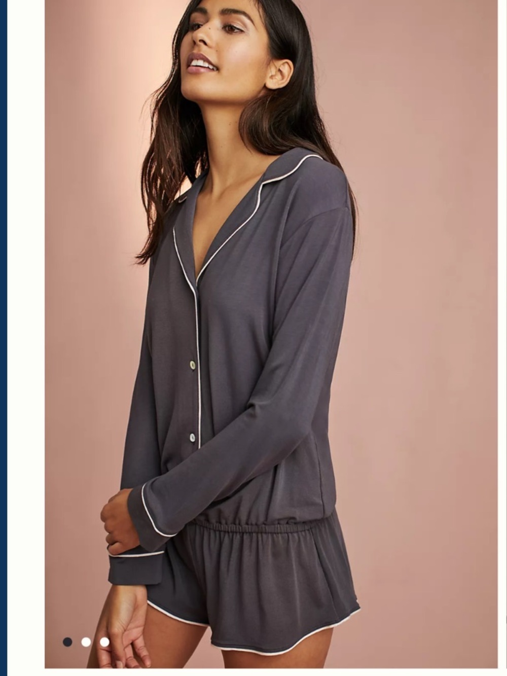 Eberjey Gisele Sleep Romper Size Small Petite